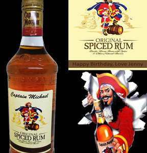 Captain Morgan Spiced Rum Personalised