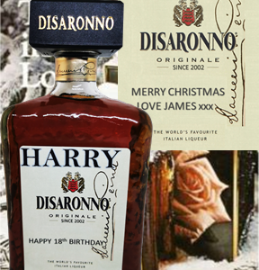 Disaronno Personalised Bottle