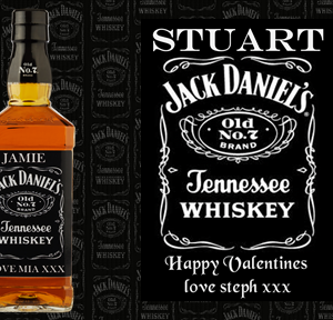 Jack Daniels Whisky Personalised