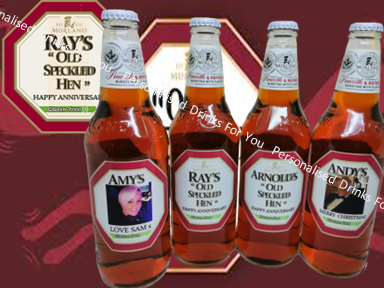 Old Speckled Hen Gluten Free Personalised